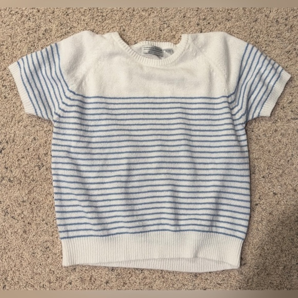 Carolyn Taylor striped knit top